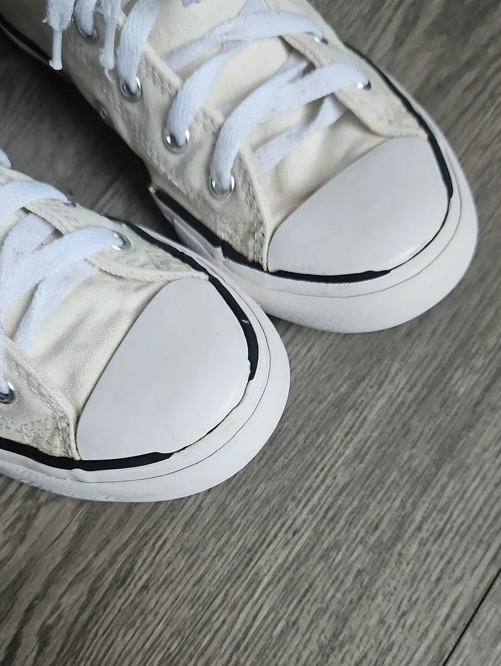 Kid's Chuck Taylor All Star High Top Sneaker Big Kid - Butterfly, Off White Sz 3 - Picture 6 of 10